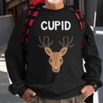 Cupid Santa Reindeer Matching Family Group Christmas Pajamas Sweatshirt Gifts for Old Men