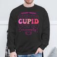 Cupid University Valentine Couple Cupid Sweatshirt Gifts for Old Men