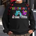 Cute Gorilla Game Birthday Decorations Monke Tag Vr Gamer Sweatshirt Gifts for Old Men