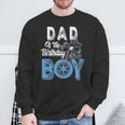 Dad Of The Birthday Boy Dirt Bike B Day Motocross Party Sweatshirt Gifts for Old Men