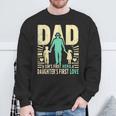 Dad A Sons First Hero A Daughters First Love For Fathers Day Sweatshirt Gifts for Old Men