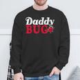 Daddy Bug Insect Lover Ladybug Collector Entomologist Dad Sweatshirt Gifts for Old Men