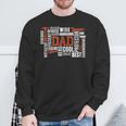 Daddy Legend Protector Provider Hero Father's Day Dad Sweatshirt Gifts for Old Men