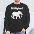 Daddyphantater Elefant Papaatertag Lustig Papa Wortspiel Sweatshirt Geschenke für alte Männer