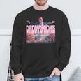 Daddy's Home Real Donald Pink Preppy Edgy Good Man Trump Sweatshirt Gifts for Old Men