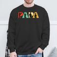 Damen Lustigesatertagsgeschenk Lustiger Architektenvater Papa Architekt Mit-Ausschnitt Sweatshirt Geschenke für alte Männer