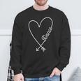 Dance Cute Graphic Heart Love Sweatshirt Gifts for Old Men