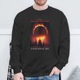 Danforth Maine Total Solar Eclipse 2024 Sweatshirt Gifts for Old Men