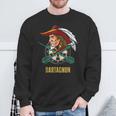 Dartagnan Dart Musker Darts Bullseye Retro Sweatshirt Geschenke für alte Männer