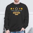 Dayton Ohio Total Solar Eclipse 2024 Sweatshirt Gifts for Old Men