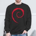 Debian Spiral Logo Os Open Source Pour Les Amoureux De Linux Sweater e Cadeaux pour les vieillards