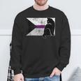 Demisexual Flag Kitten Cat Lover Lgbt Gay Pride Sweatshirt Gifts for Old Men