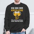 Der Hässliche Heiratet Wir Saufen Sweatshirt Geschenke für alte Männer