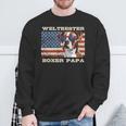 Deutscher Boxer Weltbester Boxer Papa Boxer Hundepapa Sweatshirt Geschenke für alte Männer