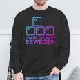 Dinge Die Mich Bewegen Wasd Pc Gamer Wasd Sweatshirt Geschenke für alte Männer