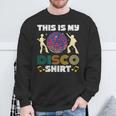 This Is My Disco Costume 1970S Funky 70 Styles Retro Sweatshirt Gifts for Old Men