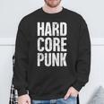 Distressed Punk Rock Band & Hardcore Punk Rock Sweatshirt Gifts for Old Men
