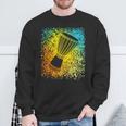 Djembe Drum In Splats For African Drumming Or Reggae Music Sweatshirt Gifts for Old Men