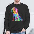 Dog Lover For Women's Beagle Colorful Beagle Sweatshirt Gifts for Old Men