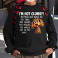 Dogs I'm Not Clumsy The Floor Just Hates Me The Table Sweatshirt Gifts for Old Men