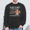 Dogs I'm Not Clumsy The Floor Just Hates Me The Table Sweatshirt Gifts for Old Men