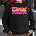 Doin' Donuts Car Lover Car Racing Turbo Drift Car Racer Sweatshirt Gifts for Old Men