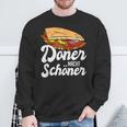 Doner Macht Schönen Kebap Saying Black S Sweatshirt Geschenke für alte Männer