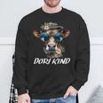 Dorfkind Bauern & Landwirt Kuh Geschenke Dorfkinder Kühe Sweatshirt Geschenke für alte Männer