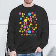 Dot Day Make Your Mark Polka Dot For Boys Girls Sweatshirt Gifts for Old Men