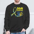 Down Syndrome Awareness Day Ribbon Down Syndrome Acceptance Sweatshirt Gifts for Old Men