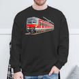 Driftzug Bahn Railenverkehr Travel Train Railway Sweatshirt Geschenke für alte Männer
