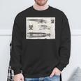 Dune Royal Ornithopter Blueprint Cream Sweatshirt Gifts for Old Men