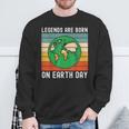 Earth Day Is My Birthday Earth Day Birth Day Party Women Sweatshirt Gifts for Old Men
