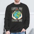 Earth Day Everyday Planet Anniversary Sweatshirt Gifts for Old Men