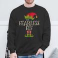 Easy The Fearless Elf Costume Family Group Christmas Sweatshirt Gifts for Old Men