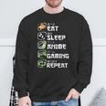 Eat Sleep Anime Gaming Repeat Japan Kawaii Manga Anime Sweatshirt Gifts for Old Men Eat Sleep Anime Gaming Repeat Japan Kawaii Manga Anime Sweatshirt Gifts for Old Men