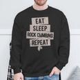 Eat Sleep Rock Climbing Repeat Sweatshirt Gifts for Old Men