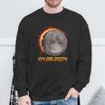 Eclipse 2024 April 08 Usa Annular Total Partial Astronomy Sweatshirt Gifts for Old Men