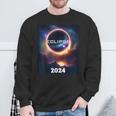 Eclipse 2024 Total Solar Astronomer Sweatshirt Gifts for Old Men