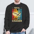Eclipse Chaser Solar Eclipse 2024 Twice In A Lifetime Sweatshirt Gifts for Old Men