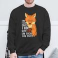Ein Fuchs Muss Tun Was Ein Fuchs Tun Muss Beautiful Fox S Sweatshirt Geschenke für alte Männer