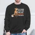 Ein Fuchs Muss Tun Was Ein Fuchs Tun Muss Painted Fox Sweatshirt Geschenke für alte Männer