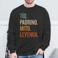 El Tío Padrino Mito Leyenda Regalo Para El Padrino Camiseta Camisa de entrenamiento Regalos para ancianos