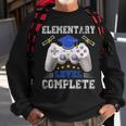 Elementary Level Complete Class Of 2023 Graduation Sweatshirt Gifts for Old Men