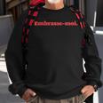 Embrasse-Moi Kiss Me Retro Vintage French 80'S Sweatshirt Gifts for Old Men