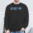 Emt Off Duty Save Yourself Ems Sweatshirt Gifts for Old Men