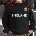 England Rugby Style Vintage Rose Crest Sweatshirt Gifts for Old Men