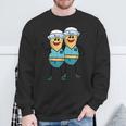 Erdnüsse Matrosen Jungs Schiff Küste Seemänner Seefahrer Sweatshirt Geschenke für alte Männer