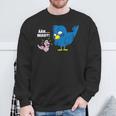 Erh Meow Bird And Worm Joke Sweatshirt Geschenke für alte Männer