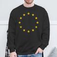 Europa Europäische Union Eu-Flagge Auf Sweatshirt Geschenke für alte Männer